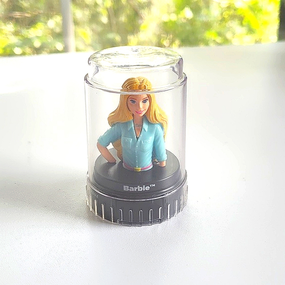 Good 2 Grow PODZ BARBIE Figurine Topper Stackable Collectable NWOT'S